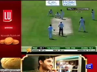 Hafeez. why in so hurry. 3rd Test