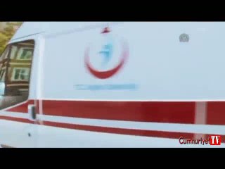 Oy kullanmaya ambulansla gitti