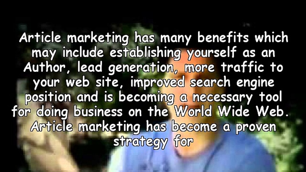 Article Marketing - A Powerful Tool