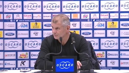 SC Bastia - SMCaen : Réaction de Patrice Garande