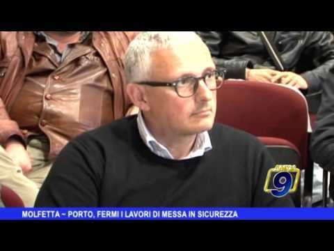 MOLFETTA | Porto, fermi i lavori di messa in sicurezza