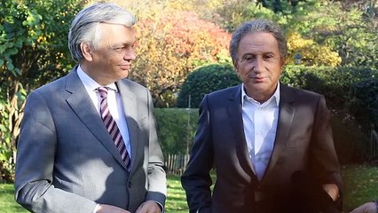 Rencontre croisée Didier Reynders - Michel Drucker