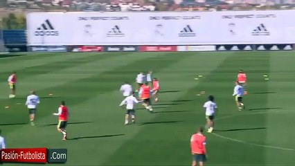 Sergio Ramos Humilla a Pepe con Taco Prodigioso│Entrenamiento 2015