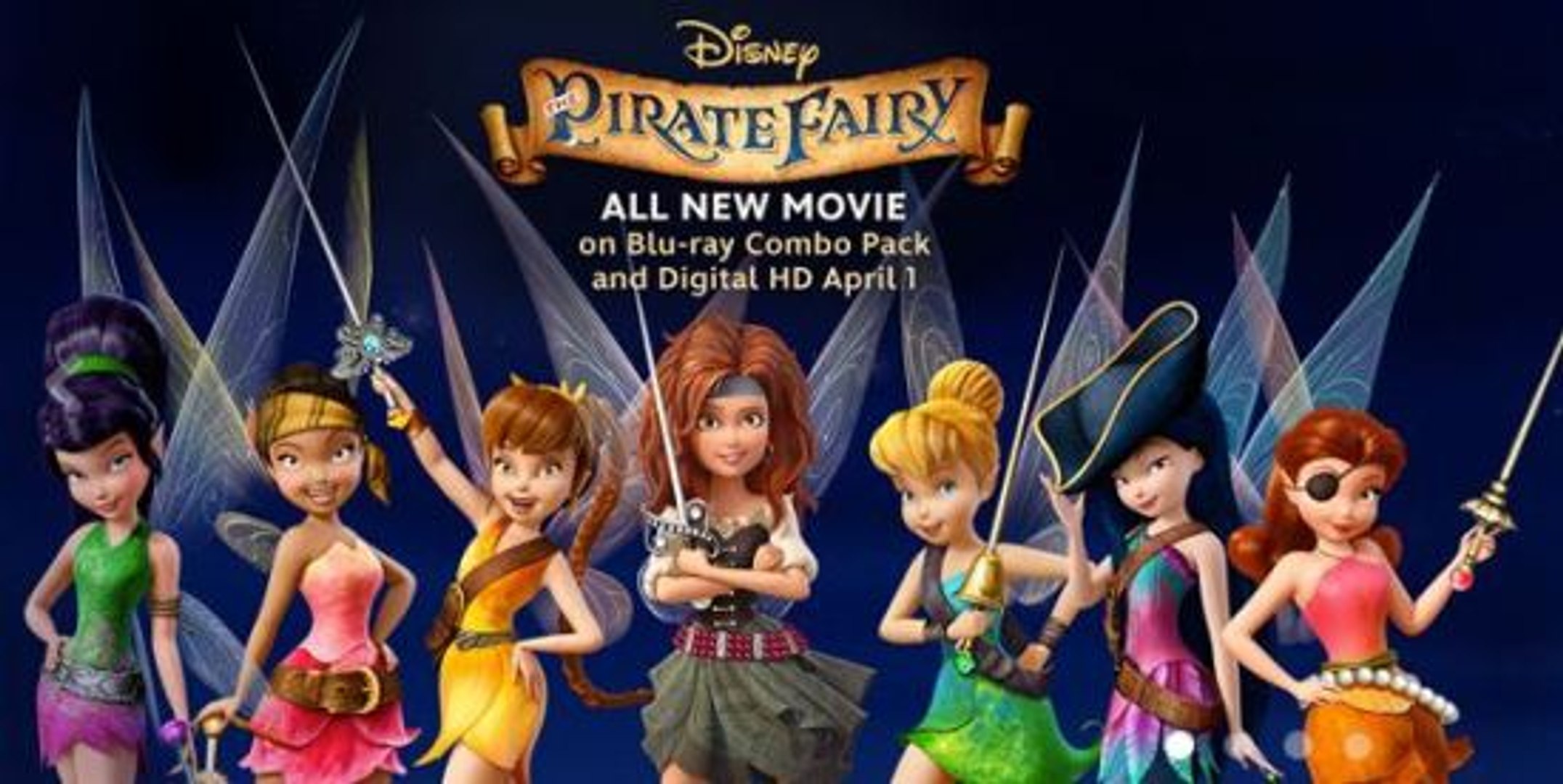 Tinkerbell And The Pirate Fairy Poster