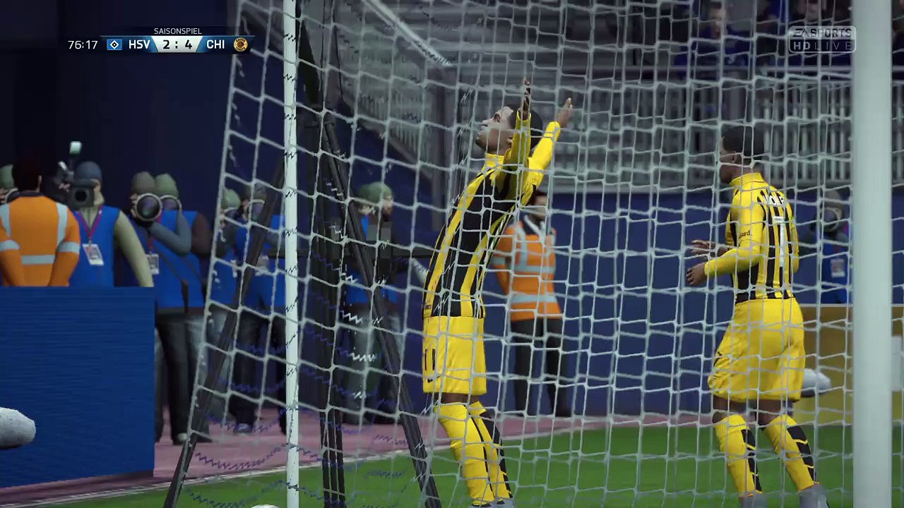 FIFA 16 Saisons 2:4 HSV : CHI, 2. HZ