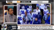 ESPN First Take - Greg Hardy No Punishment for Special-Teams Spectacle ?