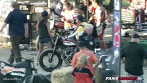 Jay Springsteen vs. Chris Carr at the 2014 Sacramento Mile Moto gp racing