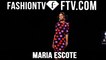 Maria Escote Spring 2016 at Mercedes-Benz Fashion Week Madrid | MBFW Madrid | FTV.com