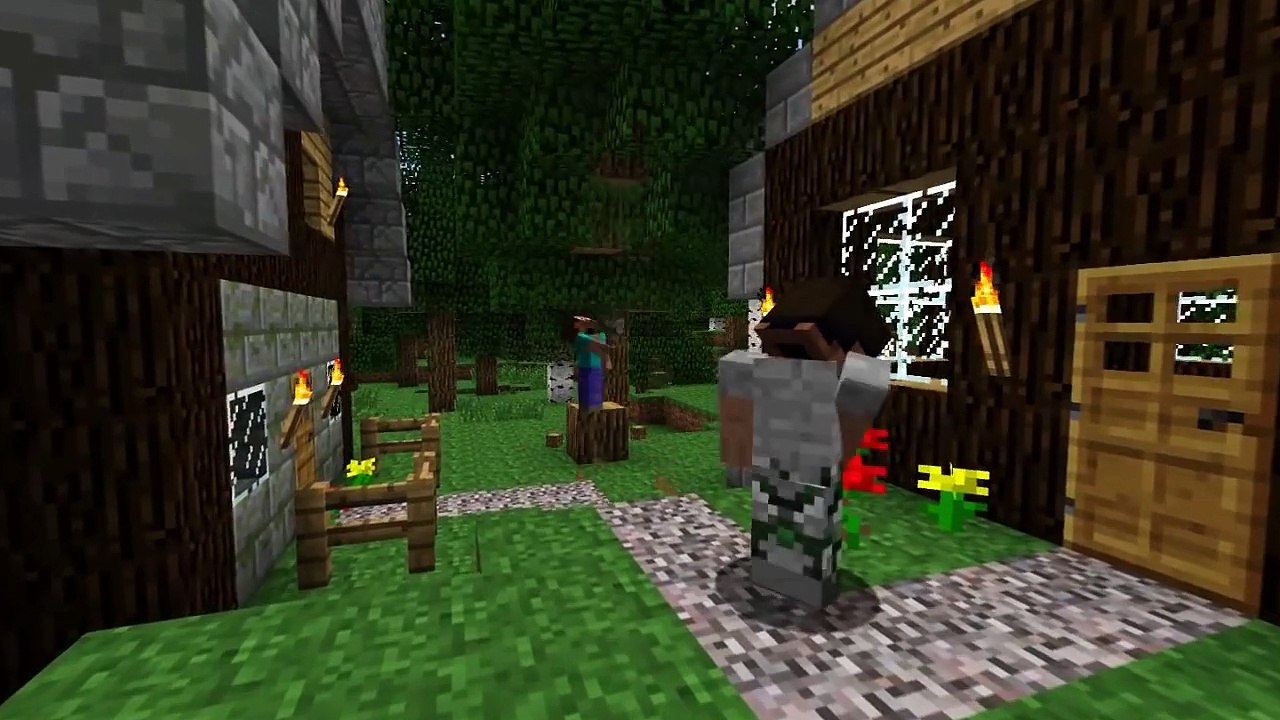 Jurassic World- Official Minecraft Trailer