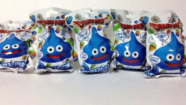 ドラゴンクエスト バスボール 3　入浴剤 あつまれ! スライム系モンスター! 編×５　Dragon Quest Bath Ball 3