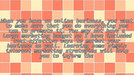 Six Ways to Promote Your Online Business