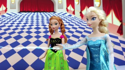 Anna & Kristoff are Saved by Elsa & Jack Frost from Frozen. DisneyToysFan