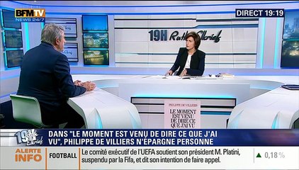 Philippe de Villiers face à Ruth Elkrief_BFMTV_2015_10_08_19_30