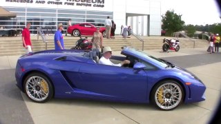 Blu Caelum Gallardo LP560-4 Spyder - LOUD Engine Sound and Acceleration