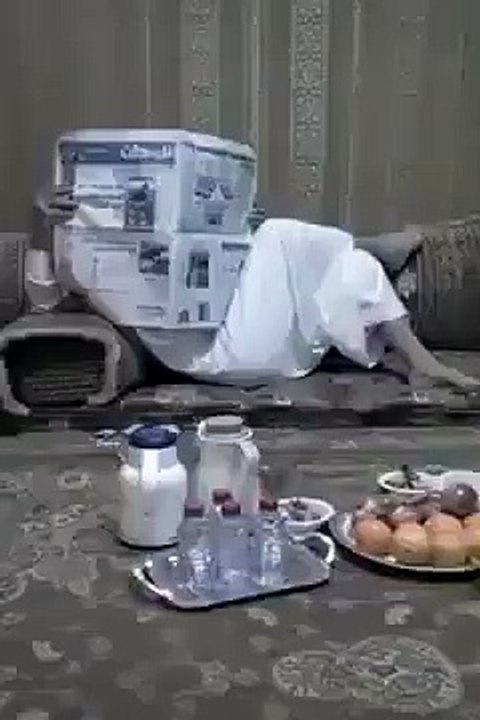 Newspaper catches fire