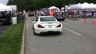 800 HP Mercedes-Benz SL65 AMG Black Series tuned by RENNtech - Revs and Light Acceleration