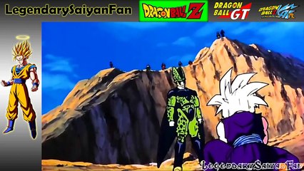 DBZ Remastered Perfect Cell Creates The Cell Jrs (2K HD)