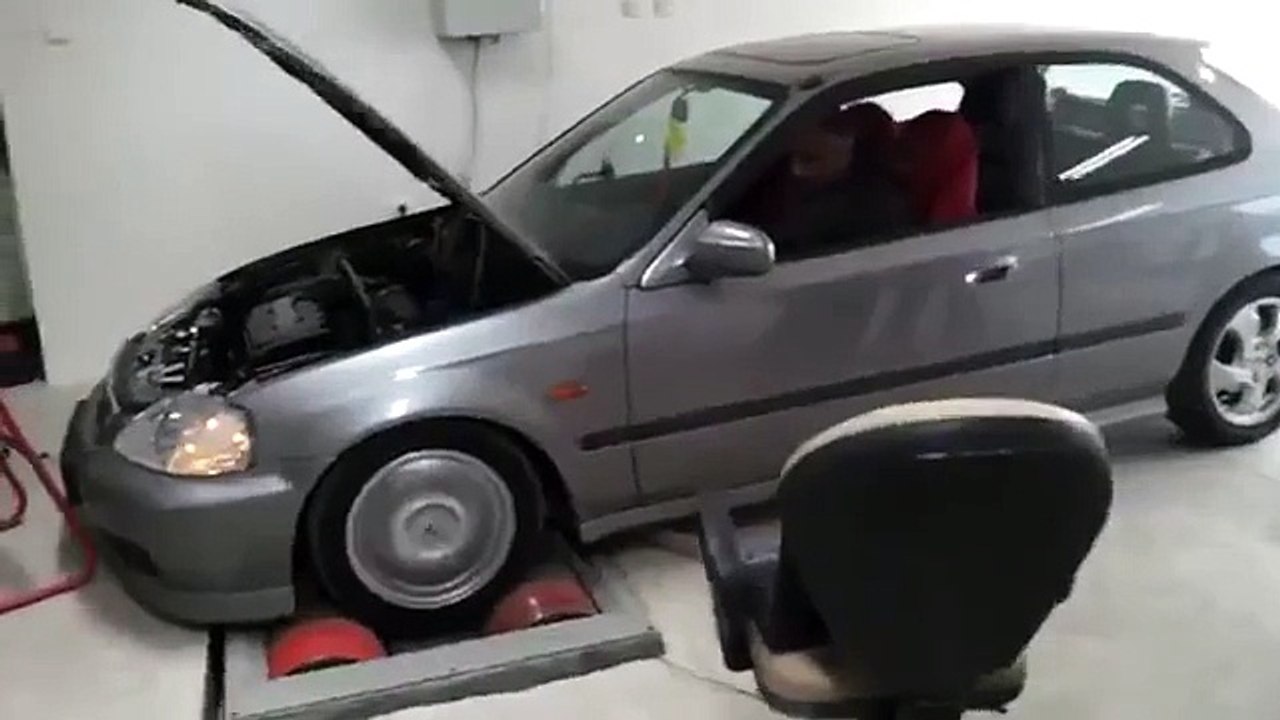 Honda Civic LAK10 VTi Dyno 99 EK4 Hatch B16A2