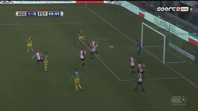 van Beek S. (Own goal) - Den Haag 1 - 0 Feyenoord - Eredivisie - 01/11/2015