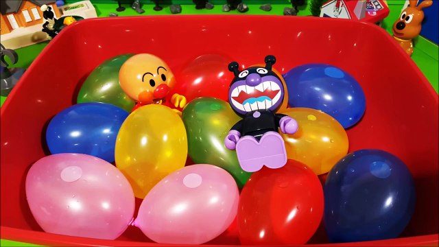 アンパンマンおもちゃアニメ❤バイキンマンと水玉ふうせん Anpanman toys anime