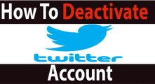 How To Delete Twitter Account || Deactivate Twitter Account