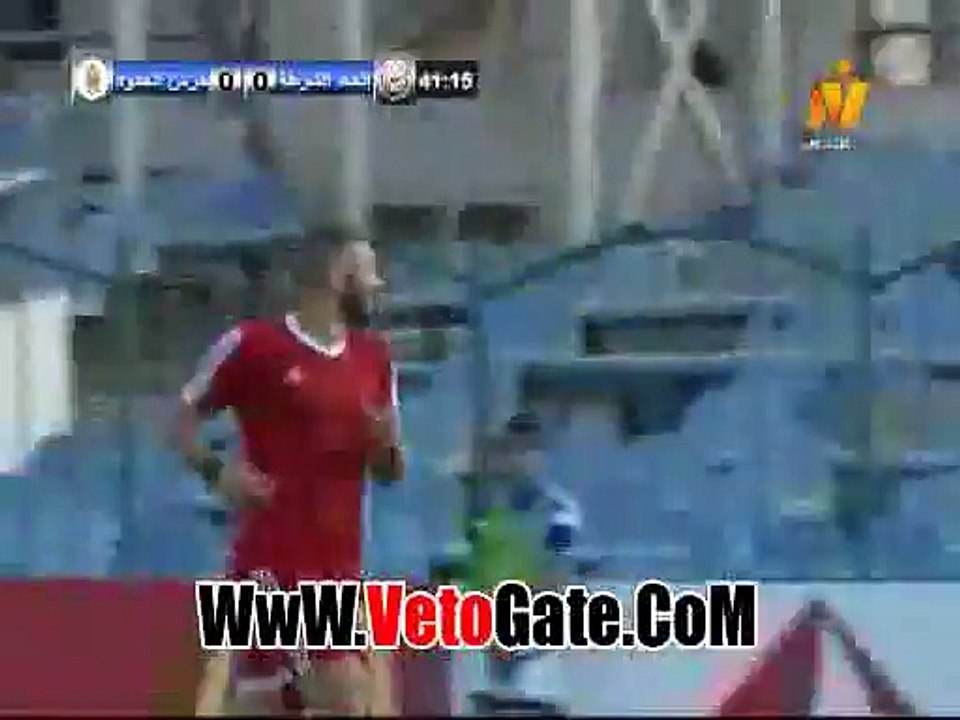 "بنزيما"يتقدم بالهدف الاول لحرس الحدود فى اتحاد الشرطه