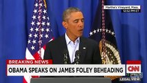 World Appalled by James Foley Beheading, Obama Says