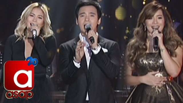 ASAP: Yeng , Eric, Daryl, Kz, Klarisse, Kyla, Jason, and Angeline sing Naaalala Ka