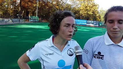 Lola Danhaive et Alice Weicker ont réalisé une excellente prestation en défense du Pingouin.