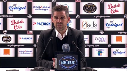 Foot - L1 - EAG : Gourvennec «Un penalty totalement imaginaire»
