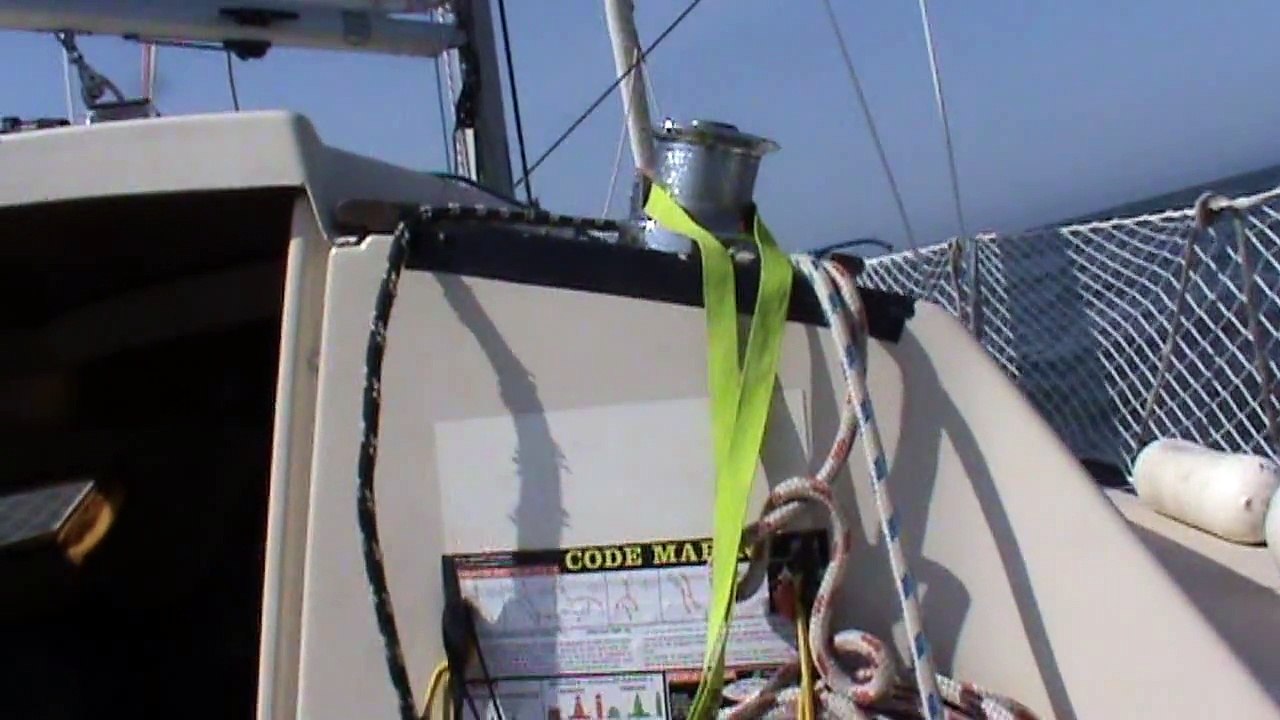 navigation en solitaire entre le havre et grandcamp-maisy