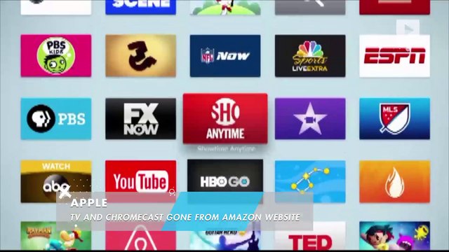 Apple TV and Chromecast gone from Amazon website