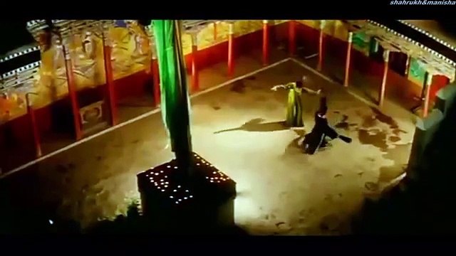 shahrukh khan manisha koirala satrangi ray tu he tu song