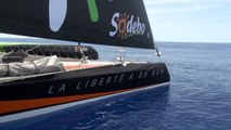 Jour 7 Sodebo Ultim' (Th. Coville - JL. Nélias) - Transat Jacques Vabre 2015