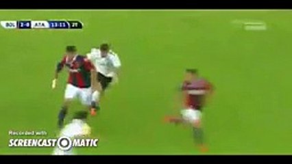 Mattia Destro Goal - Bologna vs Atalanta 2-0 (Serie A) 01⁄11⁄2015