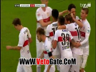 "جاريكس"يتقدم بالهدف الاول شوتجارت فى دارم شتات