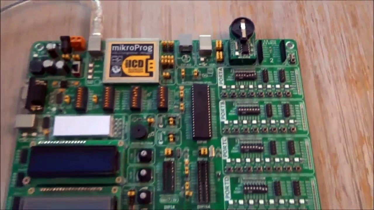 RTC DS1307 programmé avec un PIC et MikroC