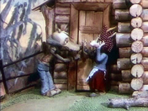 Волк и теленок.