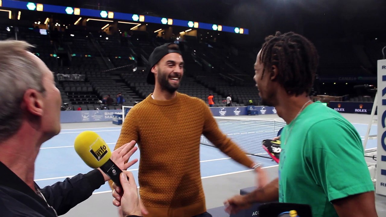ATP - BNPPM - Gaël Monfils : "Cela va être sympa ce match contre Benoit Paire ! Je l'adore"