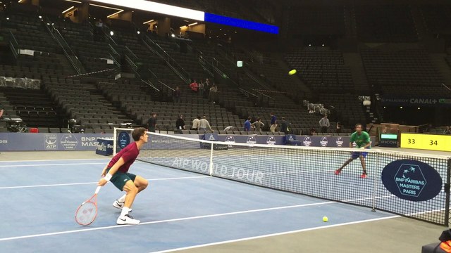 ATP - BNPPM - Quand Gaël Monfils se fait niquette par Pierre-Hugues Herbert !