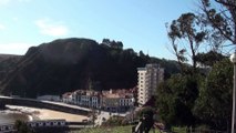 Paisaje HOY 1 Nov en la costa de Candás, Asturias
