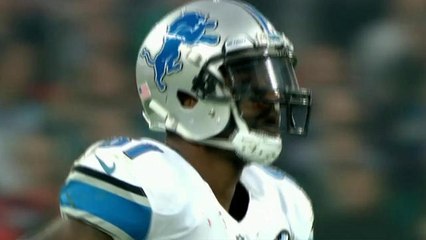 Lions Calvin Johnson leaps for 13-yard grab
