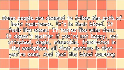 Excerpts From Alba's Diary