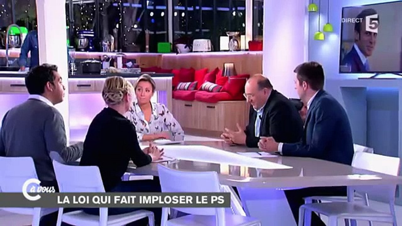 Julien Dray - Travail le dimanche - Invité sur France 5 le 04/12/14