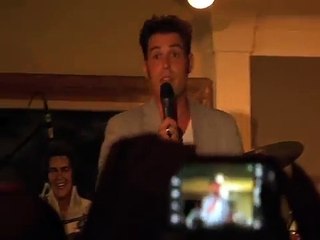 Franz Goovaerts sings In The Ghetto at Elvis Week 2013 video