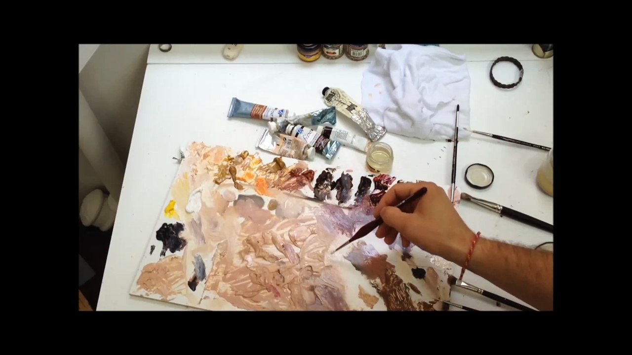 PAINTING DEMO BY REKOUANE