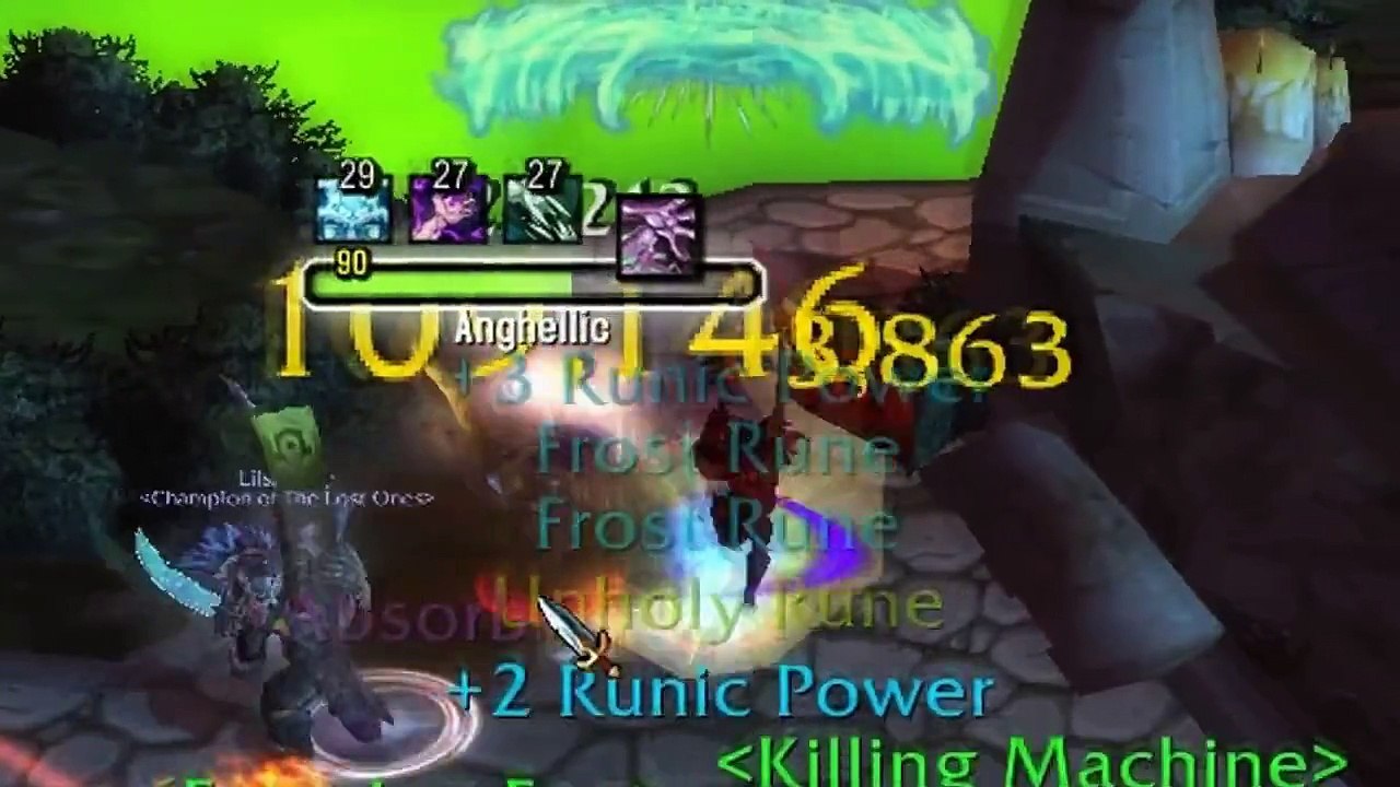 90 Frost DK PvP Arena Crits/Skills/Ownage!!