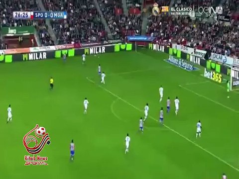 اهداف مباراة ( سبورتينغ خيخون 1-0 مالاجا ) الدوري الأسباني الدرجة الأولى