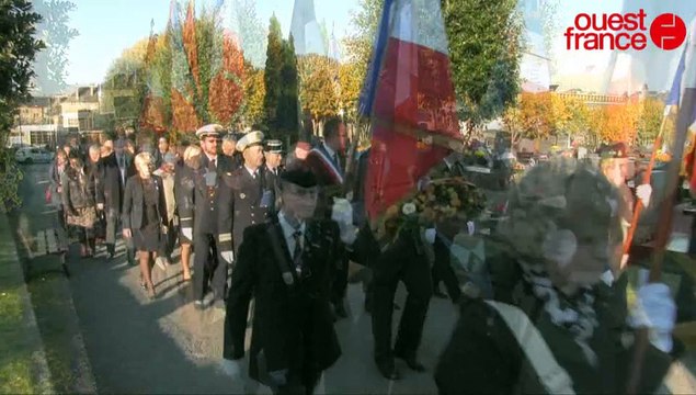 Cérémonie du 1er novembre. Hommage aux morts pour la France