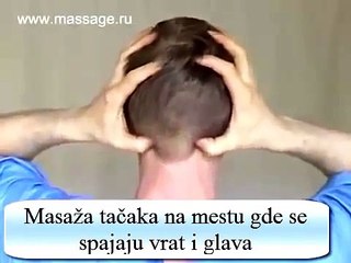 Samomasaža protiv bolova u vratu